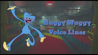 huggy Wuggy Voice Lines | Poppy Playtime Chahter 2