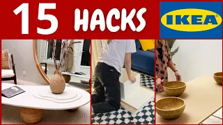 IKEA 15 IDEAS GENIALES PARA PARA ESPACIOS PEQUEÑOS😉DECORA TU CASA| GENIUS HACKS#ikeahack