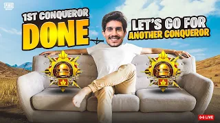 Finally First Conqueror Done | FM NASIR IS LIVE | PUBG MOBILE