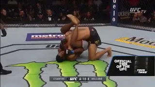UFC - Kevin Holland vs Thiago Santos - Full Fight Highlights