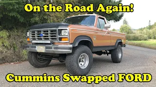 4bt Cummins F150 Project | Engine Rebuild Finale | The Maiden Voyage!