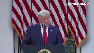 VIDEO NOW: President Trump congratulates everyone involved with Operation Warp Speed