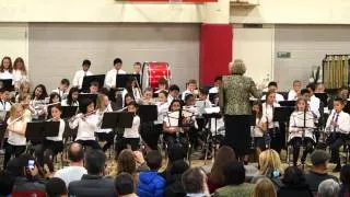 Turbo Rock by Michael Sweeney, 5th Grade Band under direction of Laura Marks