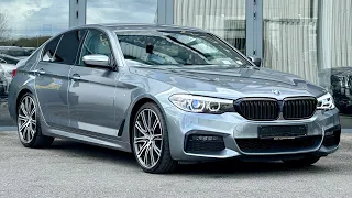BMW, 530d, X-Drive, M-Sport, 2018. Grey.