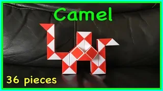 Rubik’s Twist 36 or  Snake Puzzle 36 Tutorial: How To Make a Camel Shape Step by Step
