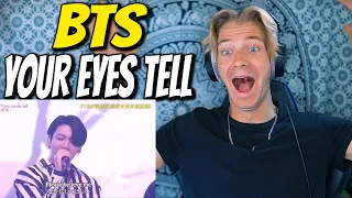 Producer Reacts to BTS - Your Eyes Tell (LIVE)