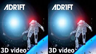 3D VR video 3D SBS google cardboard ADR1FT