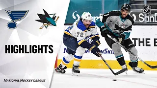 Blues @ Sharks 3/19/21 | NHL Highlights