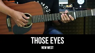 Those Eyes - New West | EASY Guitar Lessons - Chords - Guitar Tutorial