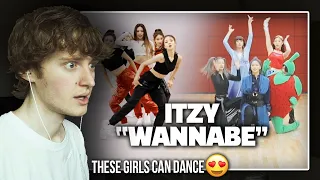 THESE GIRLS CAN DANCE! (ITZY (있지) 'WANNABE' Dance Practices | Reaction/Review)