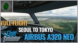 Micosoft Flight Simulator| Full Flight Seoul to Tokyo