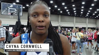 Chyna Cornwell - 2020's 7th Best Post Player at Run 4 Roses