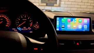 Установка CarPlay BMW F15 NBT