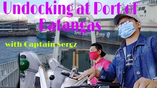 Manuevering/ undocking at Port of Batangas/ MV Virgen De Peñafrancia VIII