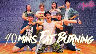 40 phút cực sung với Abaila Dance Fitness | Zumba | Workout Fat Burning |