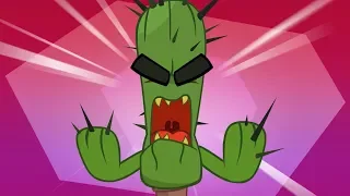 Cactus Attack | Om Nom Stories - Cut The Rope | Funny Cartoons for Kids