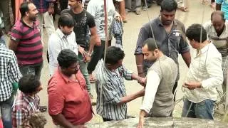 Olipporu malayalam movie making- Breathtaking stunt by Fahadh Faazil