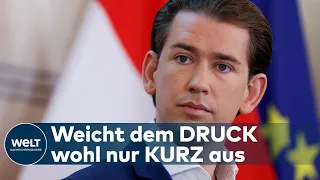 NUR KURZ SCHLUSS?: Ex-Kanzler Kurz geht in Deckung - Scharfe Kritik von Österreichs Opposition
