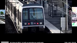 TOUTES LES LIGNES DE RER  A B C D E  ( RATP)