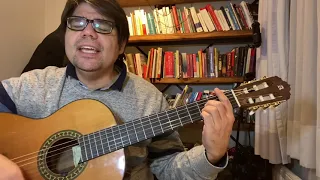 Mini tutorial como tocar Arriba en la Cordillera de Patricio Manns en Guitarra