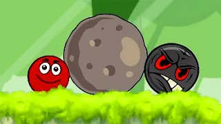 Новый КРАСНЫЙ ШАР Приключения. 10-16 УРОВНИ. Мультик ИГРА Red Ball Adventure