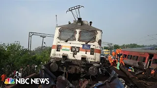 India’s Modi visits crash site after train derailment leaves hundreds dead