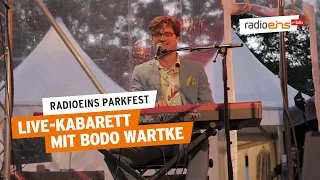 Live-Kabarett mit Bodo Wartke & Die SchönenGutenA-Band I Das radioeins Parkfest 2022