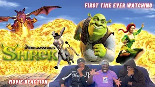 DONKEY IS THE MVP!!!  First Time Reacting To SHREK | MOVIE MONDAY