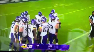 35 Thursday! 35-year-old Kirk Cousins picks up his 35th loss with the Vikings!