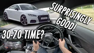 2017 AUDI TTS DRIVING POV/REVIEW // DSG FARTS FTW!