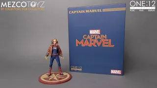 One:12 Collective Captain Marvel Unboxing | Mezco Toyz