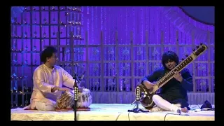 Raag-Tilaknat(Fusion of two raga-Tilak kamod & Nat) by Niladri Kumar(Sitar) & Satyajit Talwalkar