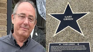 #gentlegiant Gary Green getting a star on the walk of fame in his hometown!