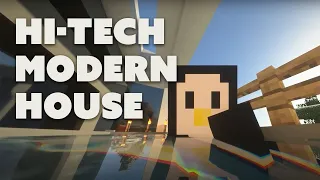 Luxurious Minecraft Command-Block Modern House