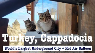 Cappadocia Must Do - World's Largest Underground City + Balloon Ride - part 1