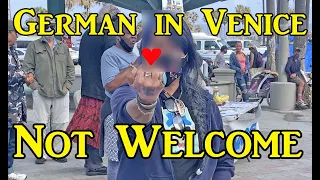 German in Venice not welcome at the homeless justice committe