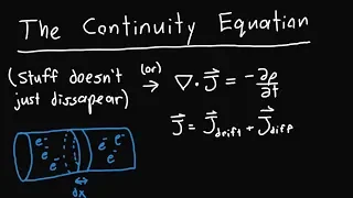 Continuity Equation Semiconductor Derivation Part 1