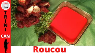 ROUCOU (ANNATTO) extract using water| How To Make Homemade Roucou (#49)