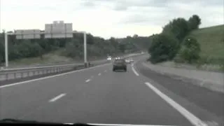 La voie d'accélération - Insertion sur autoroute