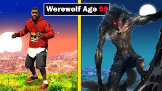 Surviving 99 YEARS As WEREWOLF in GTA 5! (SEASON FINALE)