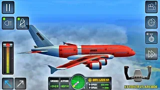 Flight Sim 2018 #83 - Airplane Simulator - New RED Tunning Airplane Unlocked - Best Android Gameplay