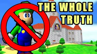 The Real Reason Why Luigi Was Cut From Super Mario 64