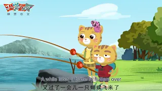 锦灵中文国学动画《小猫钓鱼》