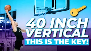 🤫The ACTUAL Secret Key 🔑  To A 40 Inch Vertical Jump! [DO THIS & JUMP HIGHER TODAY]