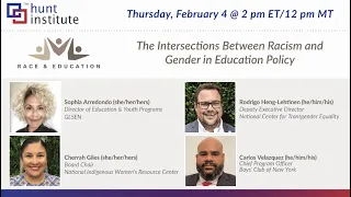 Race & Education | The Intersections Between Racism and Gender in Education Policy