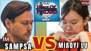 Miaoyi nicely displayed the fighting Spirit | 31st Heart of Finland Open 2023 |