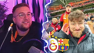 REAKTION auf "Galatasaray vs. FC Barcelona - Stadionvlog" 😱🔥 Tisi Schubech Stream Highlights