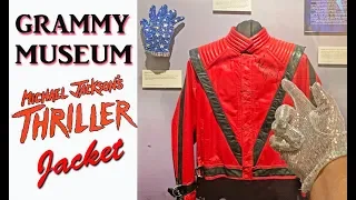 The Grammy Museum Michael Jackson Thriller Jacket and Glove
