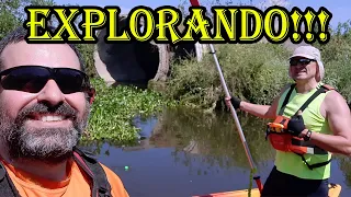 Explorando el arroyo Gimenez y las Tosqueras de Ezpeleta en el kayak Skandynavian Ragnarok