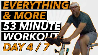 EVERYTHING AND THEN SOME 53 Minute Indoor Cycling Workout / 3